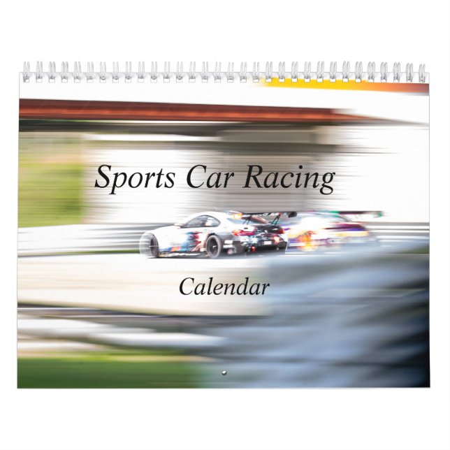 Calendário da Corrida de Automóveis Desportivos (Capa)