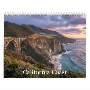 Calendário da Costa da Califórnia