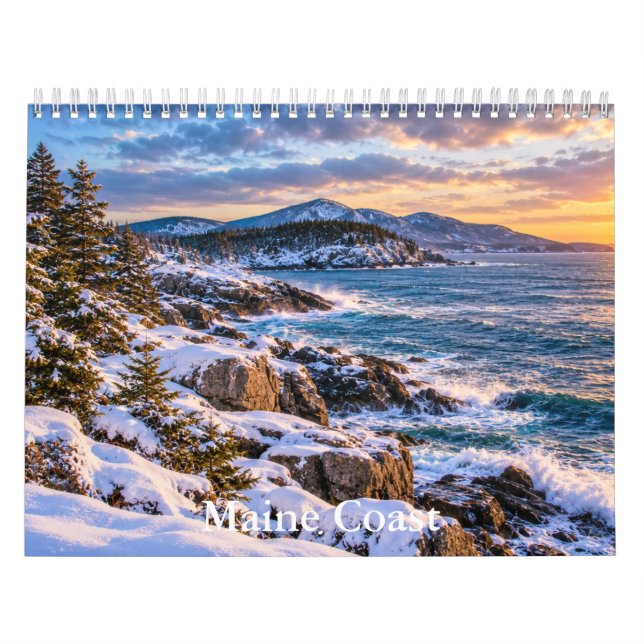 Calendário da Costa do Maine (Capa)