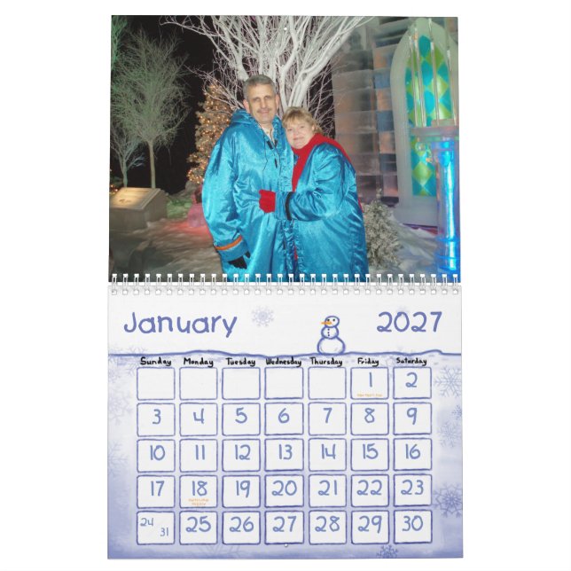 Calendário da família de Terri (Jan 2027)