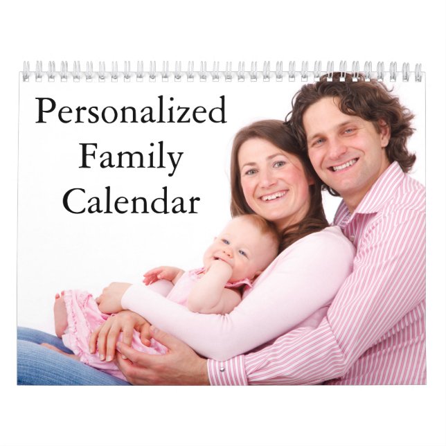 Calendário da Família Personalizada 2017 (Capa)