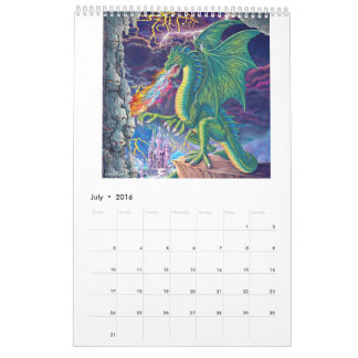 Calendário da fantasia