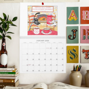 Calendário da fé, da família & dos amigos