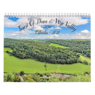 Calendário Da Floresta De Dean E Wye Valley - 2021