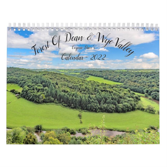 Calendário Da Floresta De Dean E Wye Valley - 2022 (Capa)