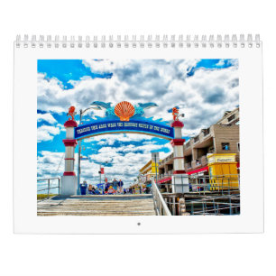 Calendário da foto de Wildwood New-jersey