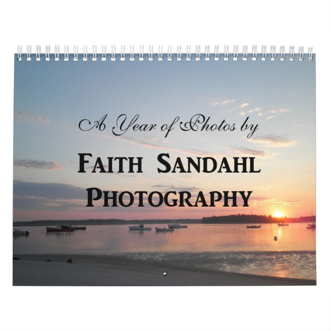 Calendário da fotografia 2012 de Sandahl da fé (Capa)