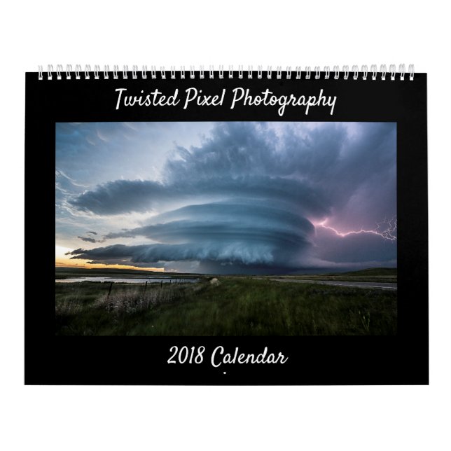 Calendário da fotografia 2018 de TwistedPixel (Capa)