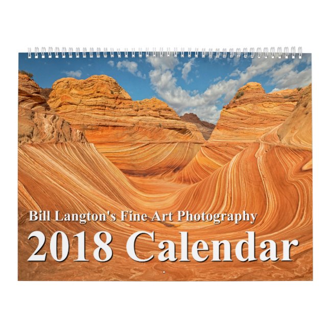 Calendário da fotografia da natureza de 2018 (Capa)