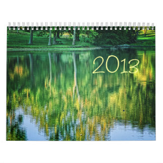 Calendário da fotografia de 2013 paisagens