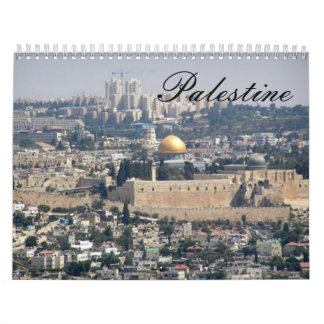Calendário da fotografia de Palestina