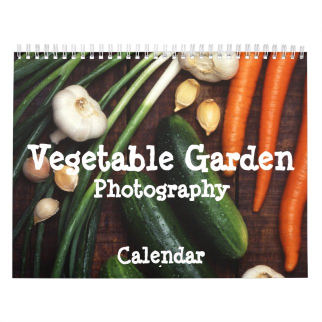 Calendário da fotografia do jardim vegetal (Capa)