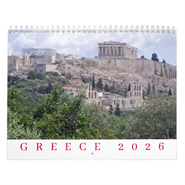 calendário da grécia 2026 (Capa)