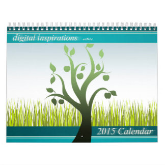 Calendário da Inspiração-Natureza 2015 de Digitas