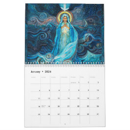 Calendário da Mãe Bendita Maria de imagens Católic