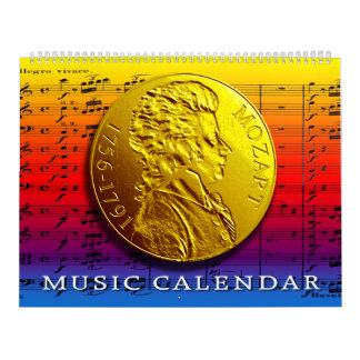 CALENDÁRIO DA MÚSICA