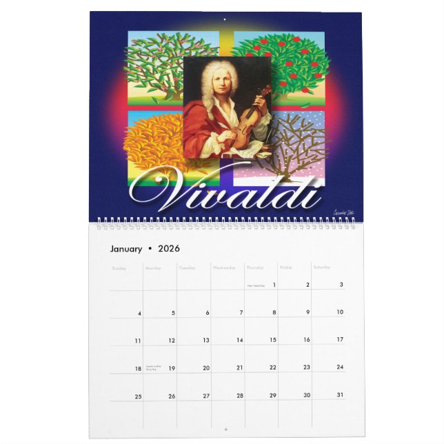 CALENDÁRIO DA MÚSICA (Jan 2026)