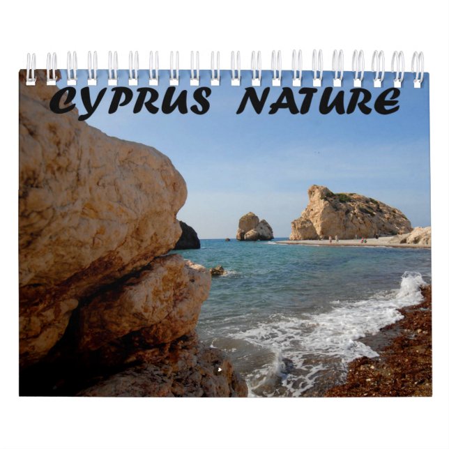 Calendário da Natureza de Chipre (Capa)