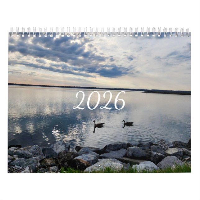 Calendário da Natureza (Principalmente) de 2026 (Capa)