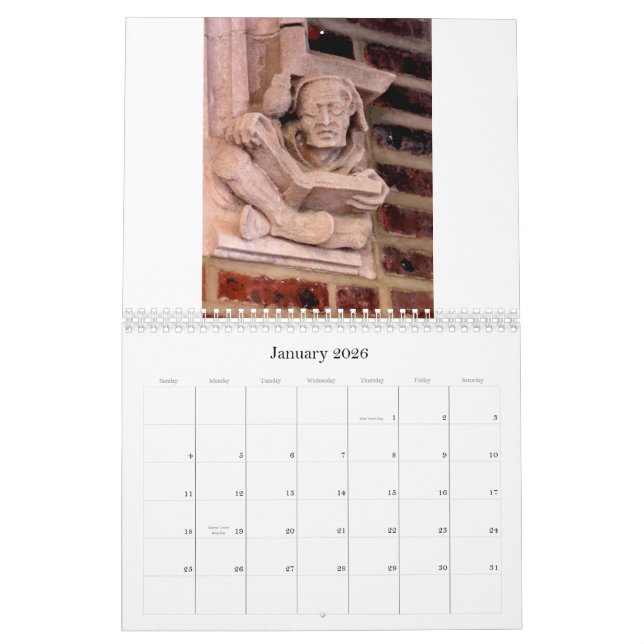 Calendário da Nova Iorque da opinião V do olho (Jan 2026)