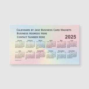 Calendário da Nuvem do Arco-Íris 2025 por Janz M