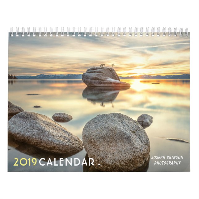 Calendário da paisagem 2019 da natureza (Capa)