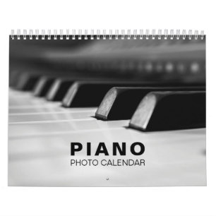 Calendário da Parede de Fotos do Piano 2022