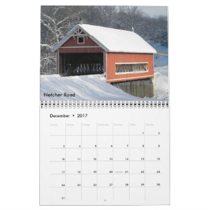 Calendário da ponte coberta
