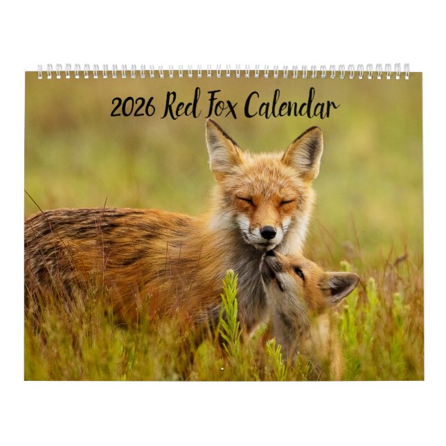Calendário da Red Fox 2025 (Capa)