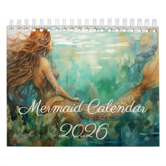 Calendário da Sereia, Calendário 2025, Sereia