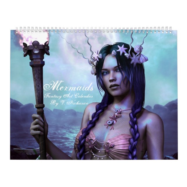 Calendário da Sereia Fantasy (Capa)