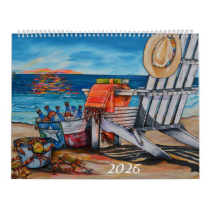 Calendário da Série de Artistas da Praia de 2026