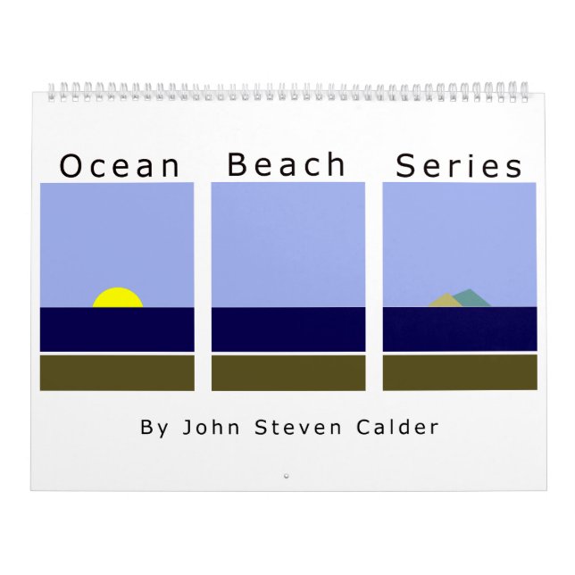 Calendário da Série Ocean Beach (Capa)