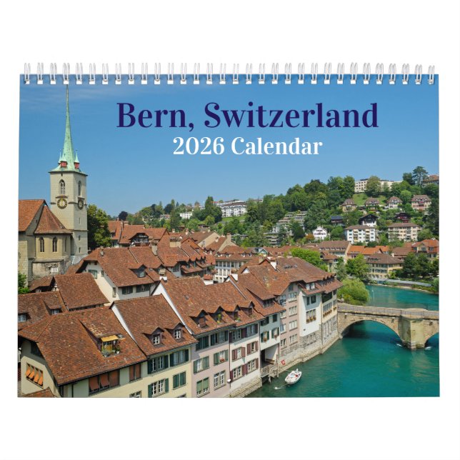 Calendário da Suiça Bern 2026 (Capa)