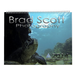 Calendário da Tartaruga do Mar por Brad Scott Foto