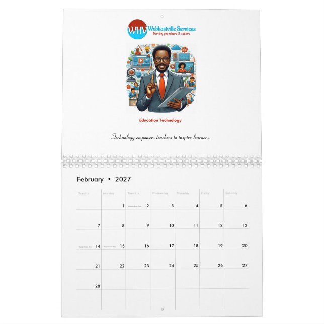 Calendário da Tecnologia da Educação - Cotações In (Fev 2027)