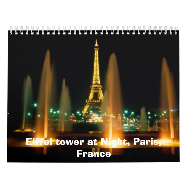 Calendário da torre Eiffel (Capa)
