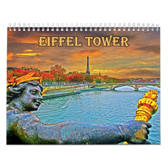 Calendário da TORRE EIFFEL (Capa)