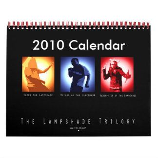 Calendário da Trilogia Lampshade 2010