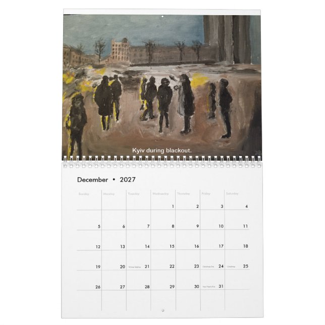 Calendário da Ucrânia 2026 (Dez 2027)