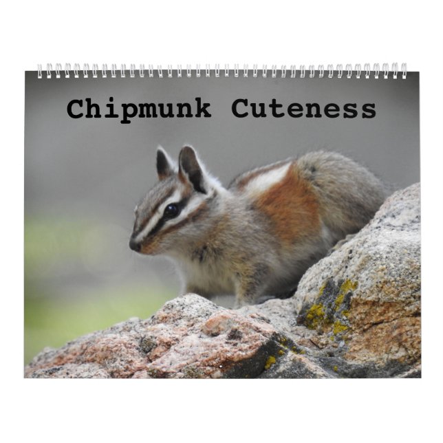 Calendário da vida selvagem, animais selvagens, Cu (Capa)