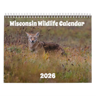 Calendário da Vida Selvagem de Wisconsin 2026