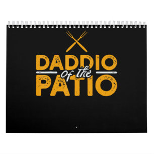 Calendário Daddio Do CHURRASCO Engraçado Da Patio