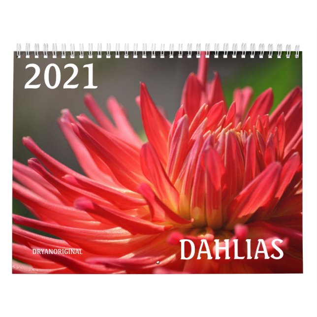 CALENDÁRIO DAHLIA 2021 - CALENDÁRIO DRYANORIGINAL (Capa)