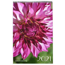 CALENDÁRIO DAHLIA 2021 - CALENDÁRIO DRYANORIGINAL