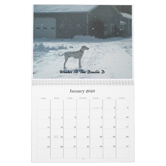 Calendário Dalmatians Dobro 2010 do d (Jan 2026)