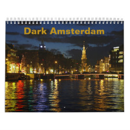 Calendário Dark Amsterdam