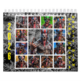 Calendário DarnDOGGIEClub 2026 Calendar