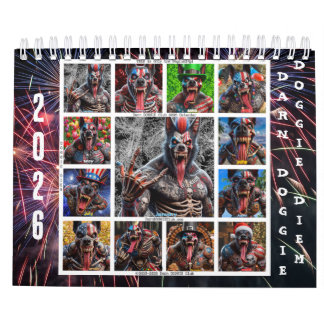 Calendário DarnDOGGIEClub 2026 Calendar