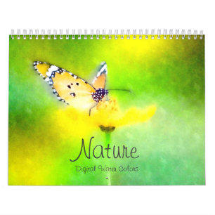Calendário das Aquarelas Digitais da Natureza